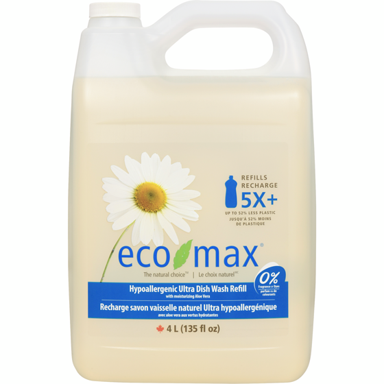 Eco-Max Eco-Max Lq Vaisselle Hpalrg 4 l, 0,42 $/100ml