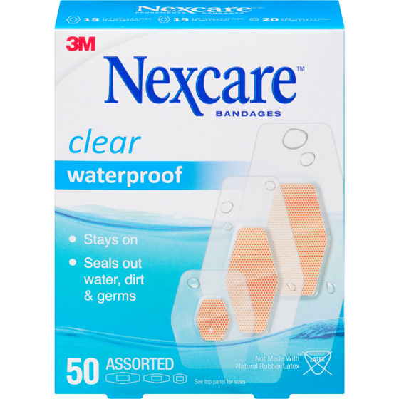 Nexcare Bandages Waterproof 1 ea, $8.99/1ea