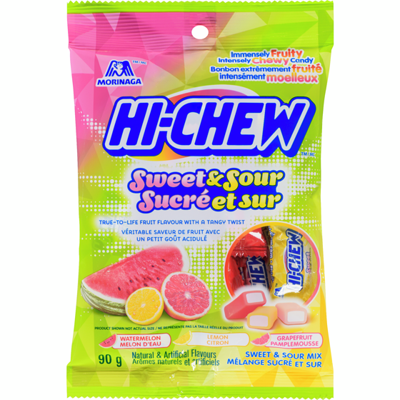 Morinaga Mélange Sucré Et Sur Bonbon Extrêmement Fruité 90 g, 4,44 $/100g