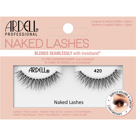 Ardell Naked Lashes 420 1 ea, $8.00/1ea