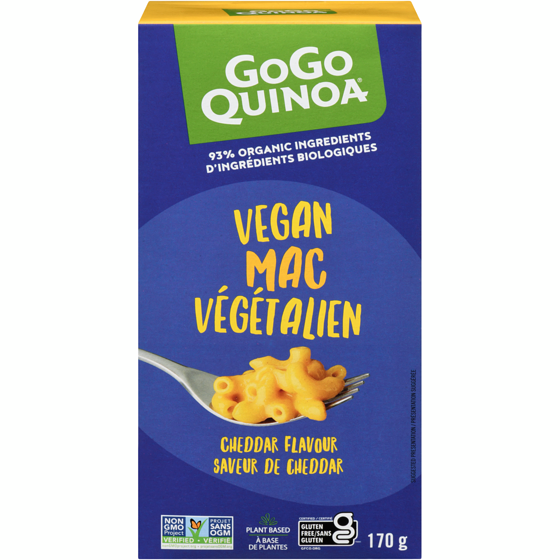 GoGo Quinoa Mac & Vegan Cheese 170 g, $2.82/100g