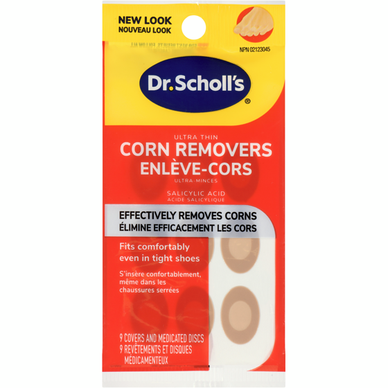 Dr. Scholl’s DS ULTRA THIN CORN REMOVERS 9 ea, 0,70 $/1ch