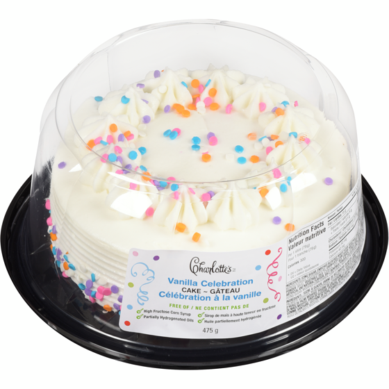 Charlotte's Gâteau Célébration À La Vanille 475 g, 1,26 $/100g