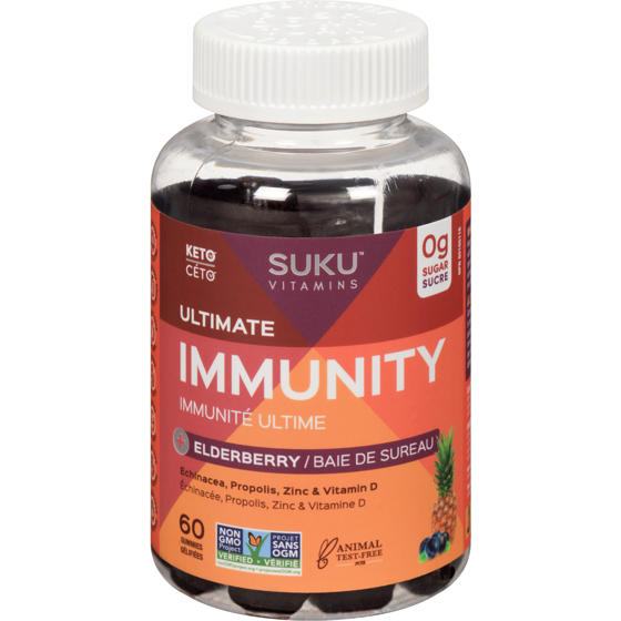 SUKU Immunité Ultime Pour Adultes  60 ea, 0,50 $/1ch