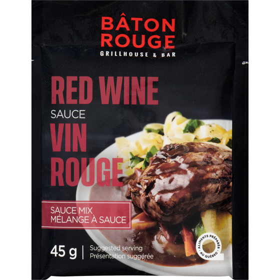 Bâton Rouge Baton Rouge Sauce Au Vin Rouge 45 g, 5,09 $/100g