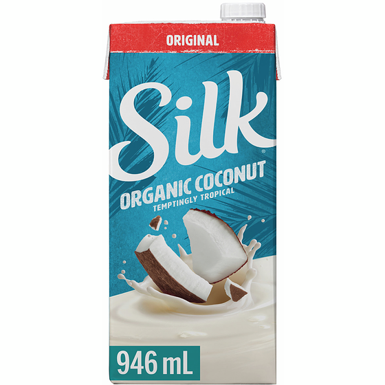 Silk  Organic Coconut Milk alternative, Original, Dairy Free, Shelf Stable 946 ml, $0.35/100ml