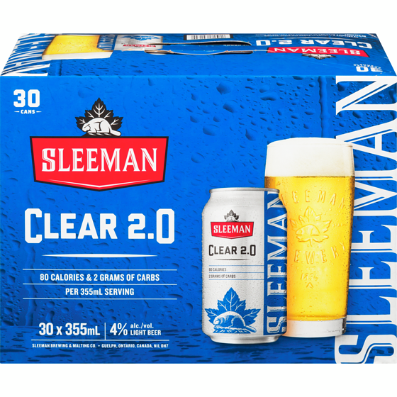 Sleeman Premium Light Lager (ID required at pick-up) 30x355.0 ml, $0.58/100ml