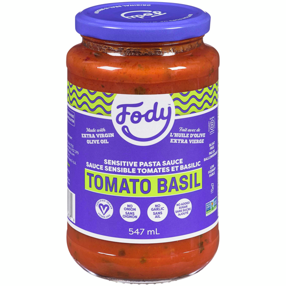 Fody Tomato Basil Sauce 547 ml, $2.01/100ml