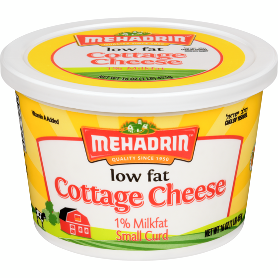 Mehadrin Cottage Cheese 0.01     12x453.0 g, $3.09/100g