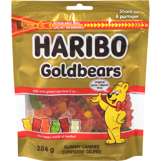 Haribo Goldbears Gummy Candies Share Size 284 g, $1.93/100g