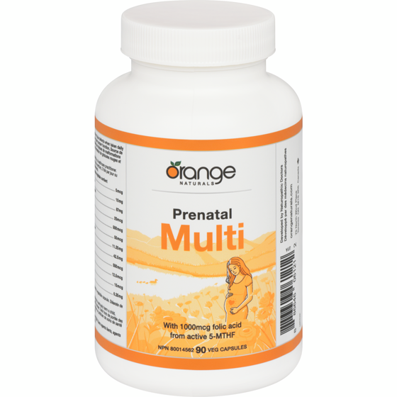Orange Naturals Prenatal Multi 90 Veg Capsules 90 ea, $0.27/1ea
