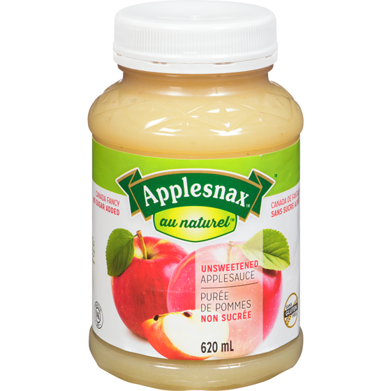 Apple Snax Applesauce Unsweetened 620 ml, $0.53/100ml