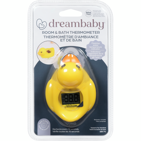 Dreambaby Duck Bath and Room Thermometer 1 ea, $15.99/1ea