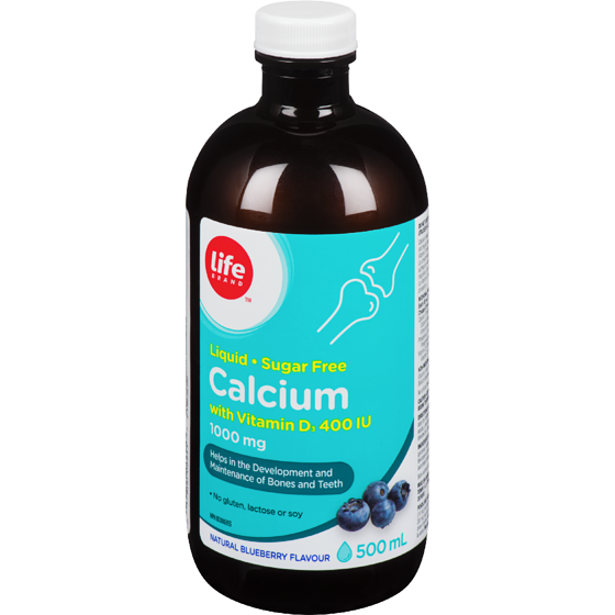 Life Brand Calcium with Vit D 500 ml, $3.87/100ml