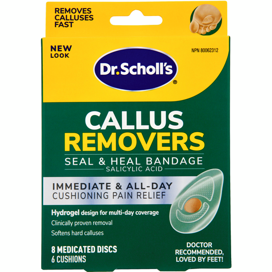 Dr. Scholl’s DSCH DURAGEL ELIMIN CALLOSITES 6 ea, 1,50 $/1ch