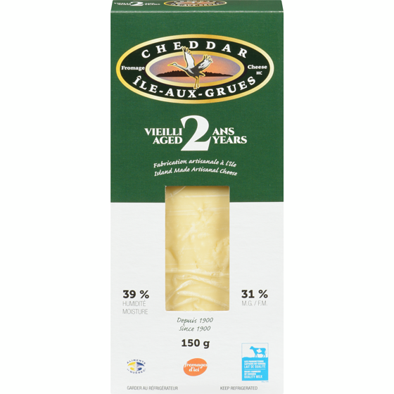 null CHEDDAR VIEUX 2 AN 150 g, 5,99 $/100g