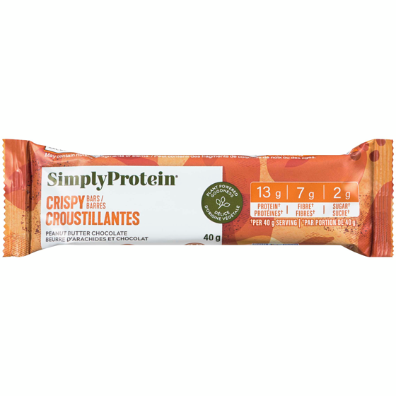 Simply Protein Peanut Butter Choco 40 g, $8.23/100g