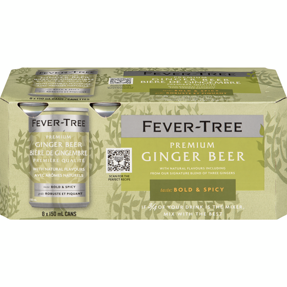 Fever Tree Ginger Beer Premium 8x150.0 ml, $1.00/100ml