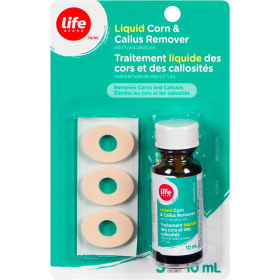 Life Brand Corn And Callus Remover 10 ml, $84.90/100ml