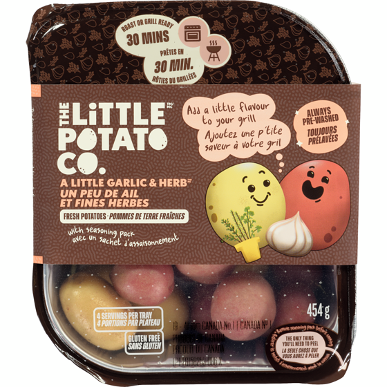 The Little Potato Company Bbq/Four, Ail Et Fines Herbes 454 g, 1,10 $/100g