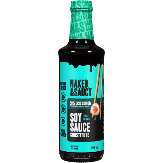 Naked Coconuts Soy Free Sauce Soy Sauce Substitute 296 ml, $3.04/100ml