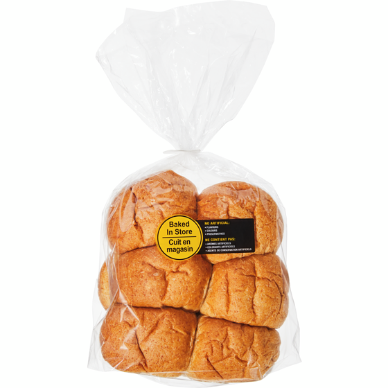 null Whole Wheat Dinner Rolls, 12 Pack 388 g, $1.16/100g