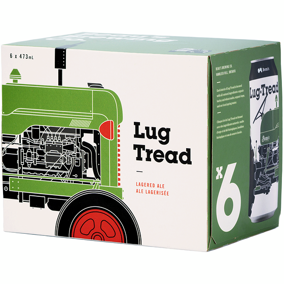 Beaus Lug Tread Lagered Ale Beer (ID required at pick-up) 6x473.0 ml, $0.75/100ml