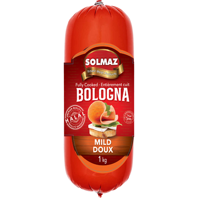 Solmaz Mild Beef Bologna $24.90/1kg $11.30/1lb