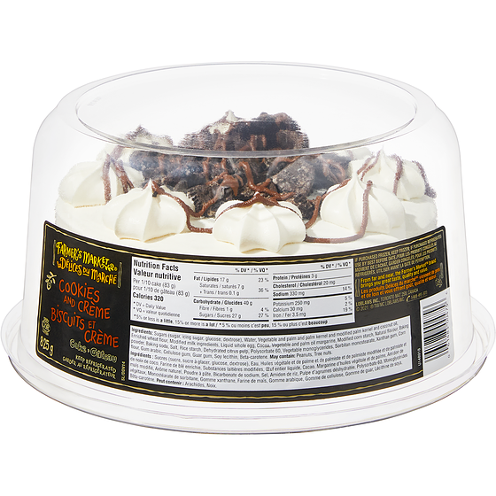 Délices du Marché Gâteau aux biscuits et à la crème 825 g, 2,54 $/100g