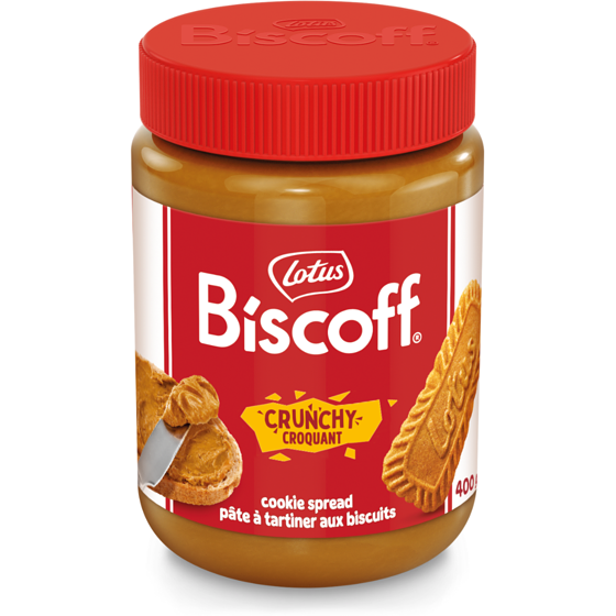 Lotus Crunchy Biscuit Spread 380 g, $2.37/100g
