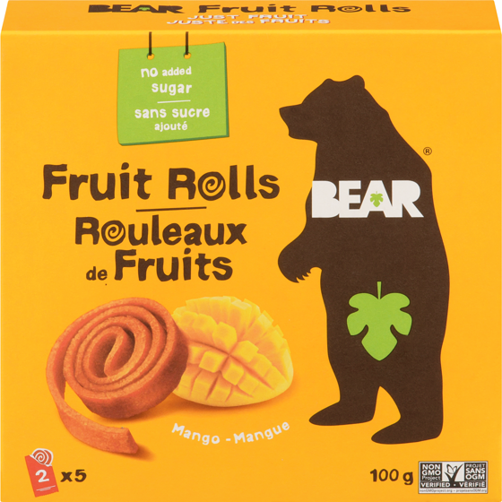 Bear Mango Rolls 100 g, $7.49/100g