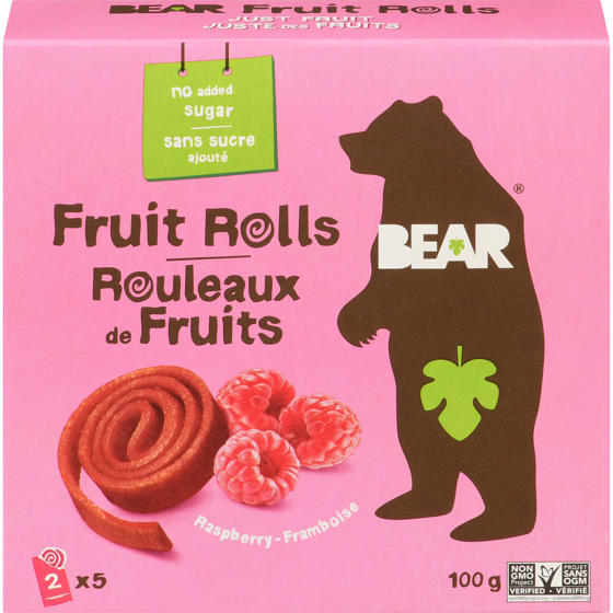 Bear Raspberry Rolls 100 g, $8.49/100g