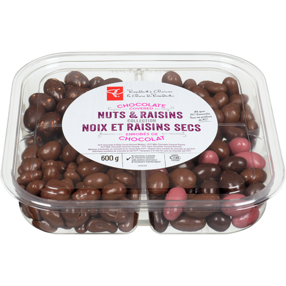 PC Chocolate Covered Nuts & Raisins Collection PC.ca