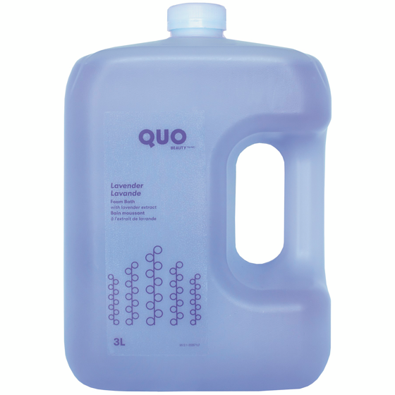 Quo Beauty Bain moussant à la lavande 3 l, 0,27 $/100ml