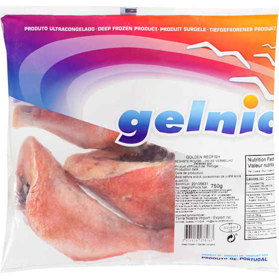 Gelnic Golden Redfish 750 g, $1.73/100g