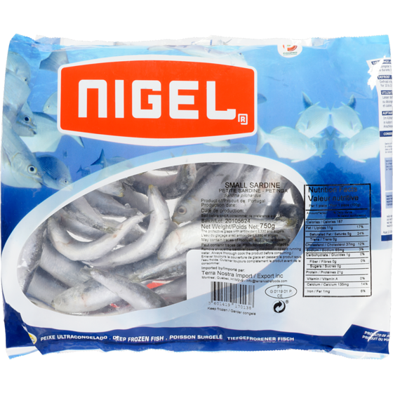 Nigel Small Sardine 750 g 750 g, $1.20/100g
