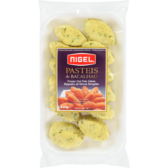 Nigel Frozen Cod Fish Cakes 330 g, $3.03/100g