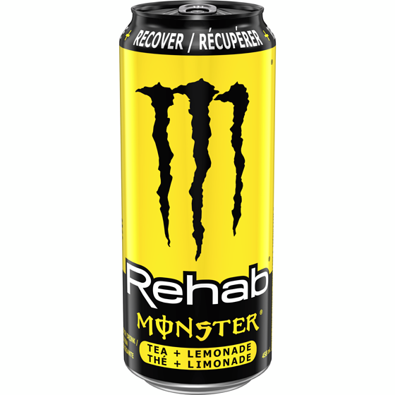 Monster Energy Rehab Thé+Limonade 458 ml, 0,94 $/100ml