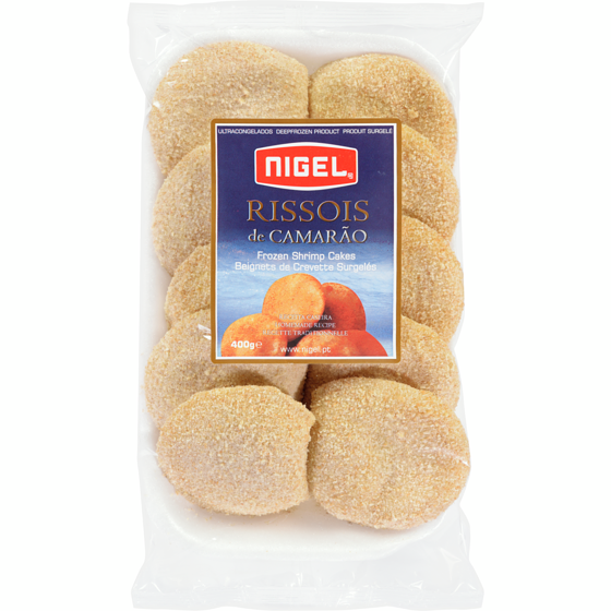 Nigel Frozen Shrimp Cakes 400 g, $2.38/100g