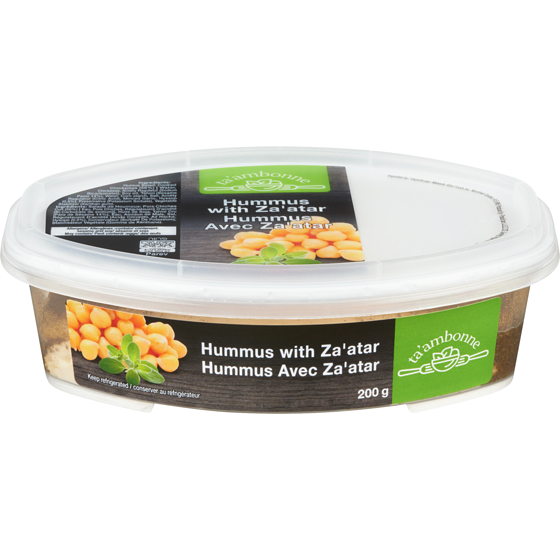 Ta'ambonne Kosher Hummus With Za'Atar 200 g, $1.50/100g
