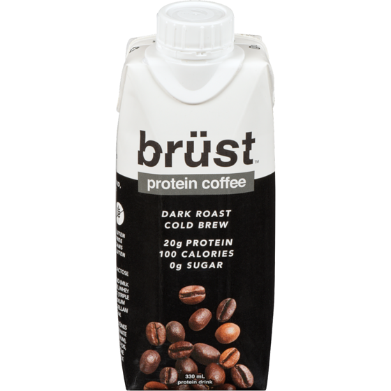 Brust Protein Drink Protein Coffee 330 ml, $1.21/100ml
