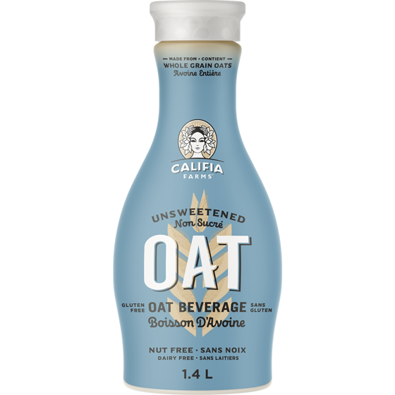 Califia Farms Califia Extra Creamy Oat Beverage 1.4 l, $0.50/100ml