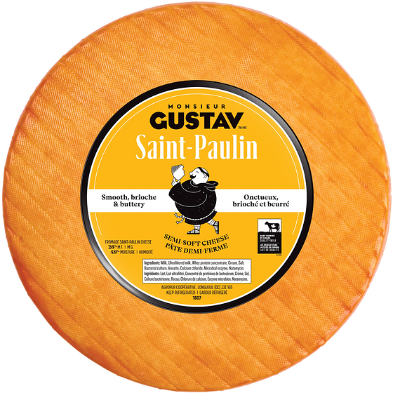 Monsieur Gustav MONSIEUR GUSTAV ST-PAULIN $35.00/1kg $15.88/1lb