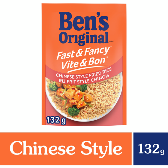 Bens FAST & FANCY Chinese Style Fried Rice 132 g, $2.27/100g