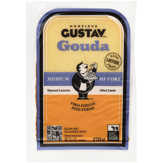Monsieur Gustav Medium Gouda 170 g, $4.70/100g