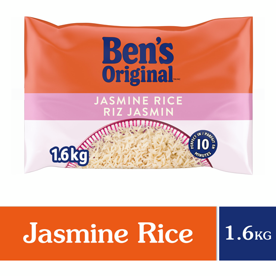 Ben’s Riz au jasmin 1.6 kg, 0,81 $/100g