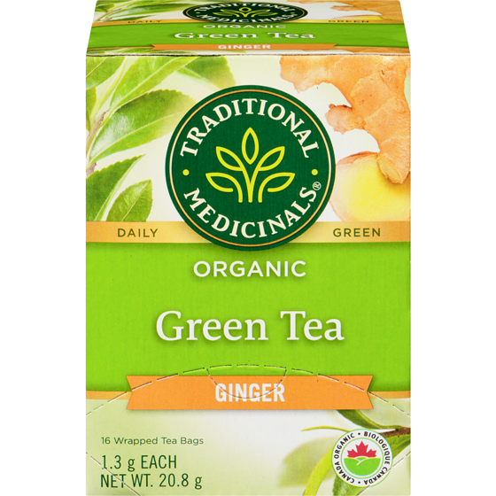 Traditional Medicinals Ginger Organic Green Tea 16 ea, $0.44/1ea