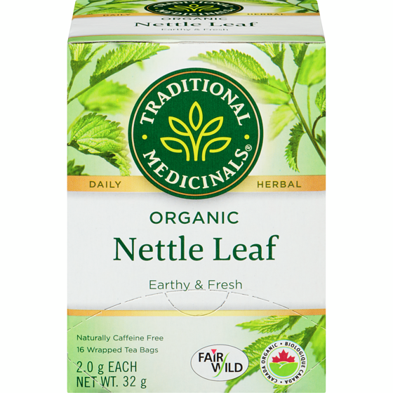 Traditional Medicinals Nettle Leaf Organic Wrapped Tea Bags 16 ea, $0.44/1ea