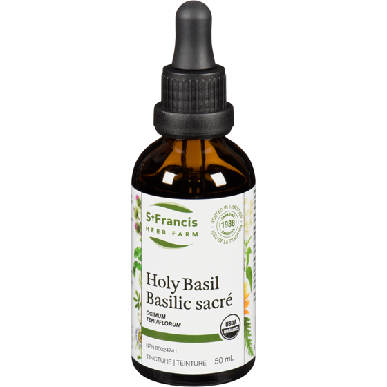 St Francis Herb Farm Holy Basil Tincture 50 ml, $35.98/100ml