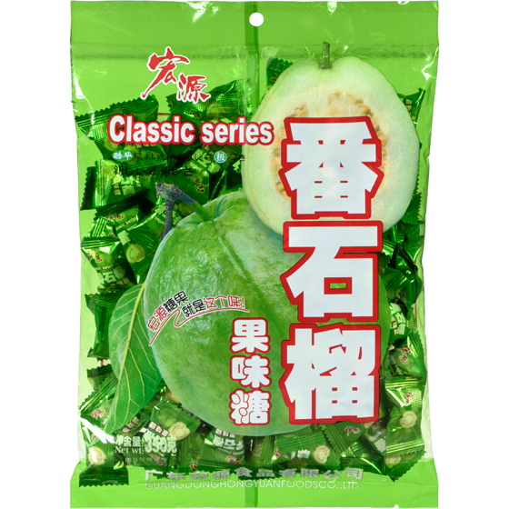 Hong Yuan Bonbon à la Guava 350 g, 1,14 $/100g